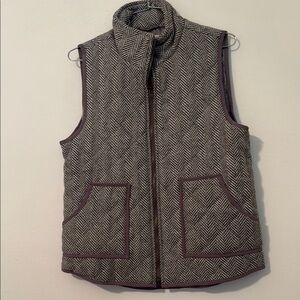 Herringbone Patterned Vest